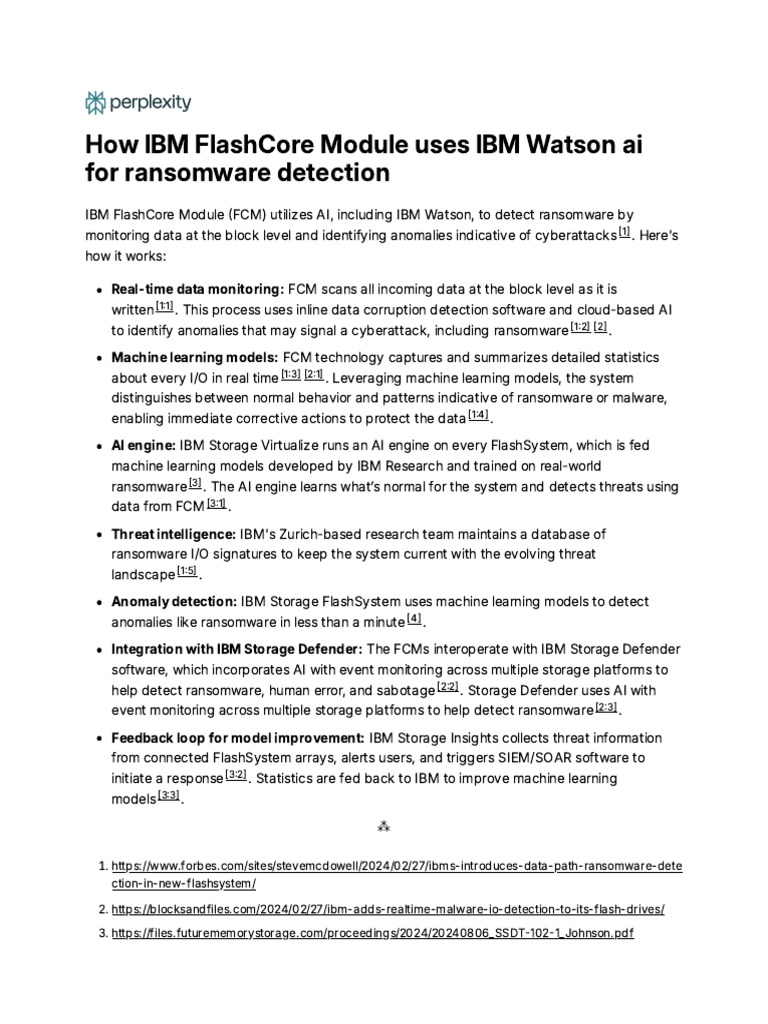 How IBM FlashCore Module uses IBM Watson ai for ra | PDF | Machine ...
