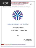 AI Lab Manual for B.Tech Students | PDF | Engineering | Artificial ...