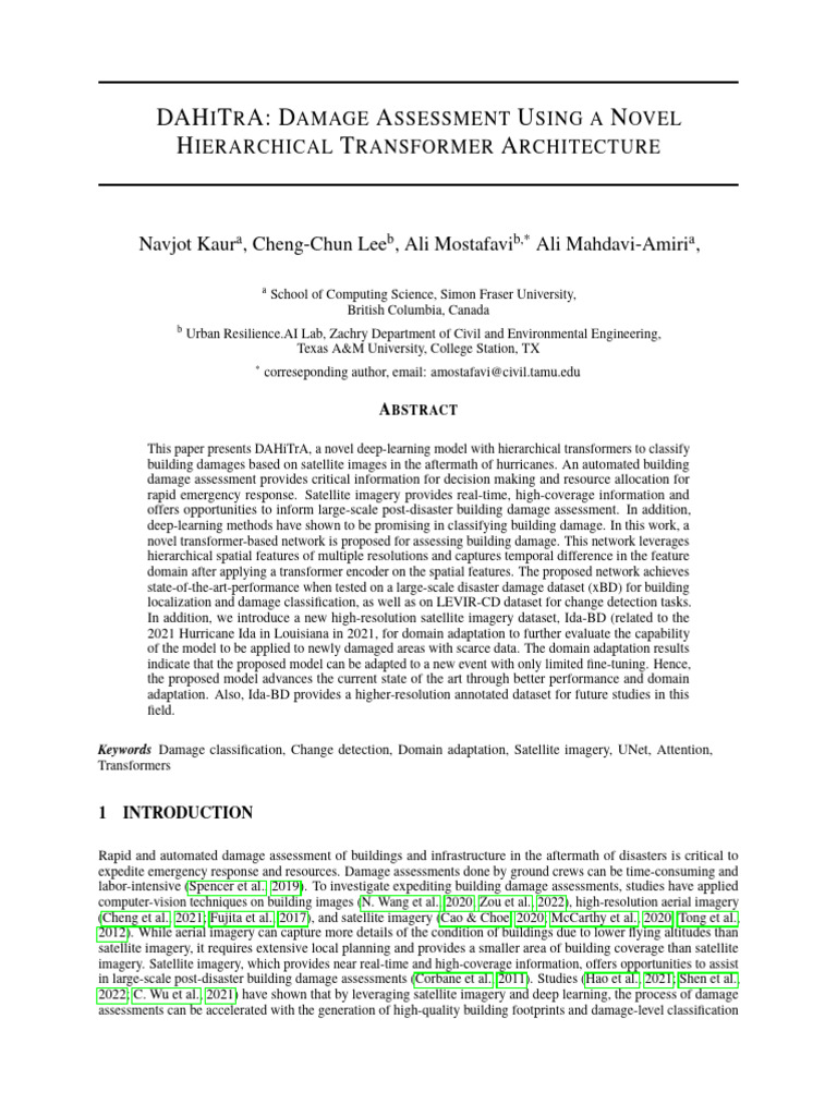 XView2 Dataset Access for Damage Assessment | PDF | Image Segmentation ...