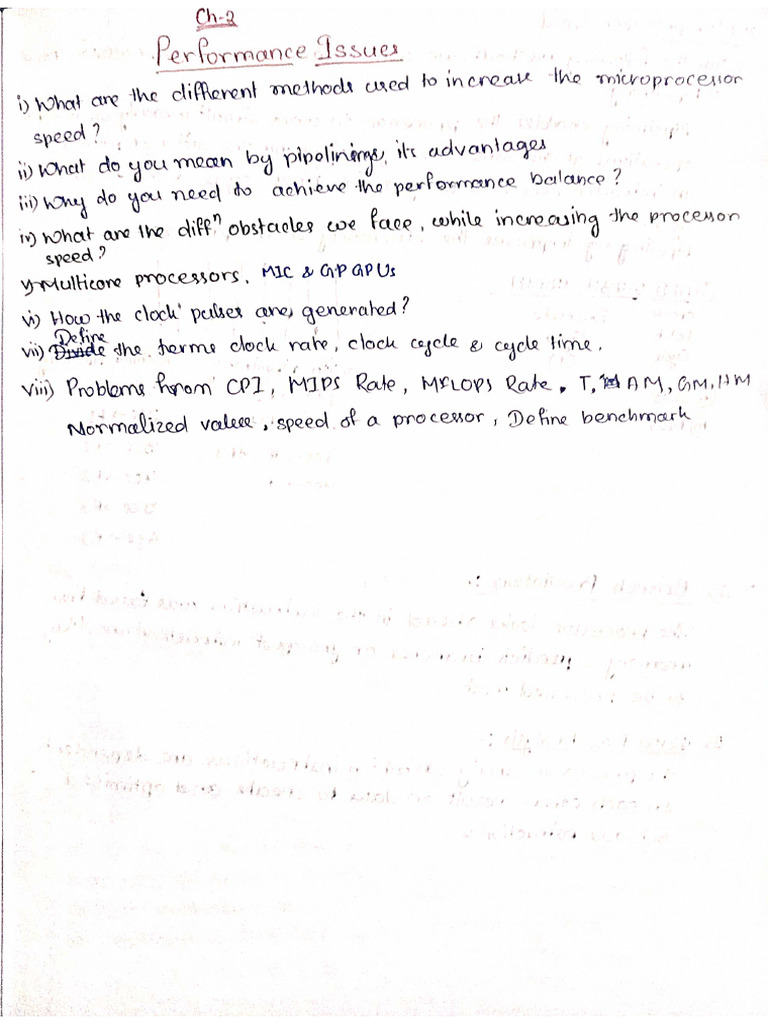 COA Chapter 2 Notes | PDF