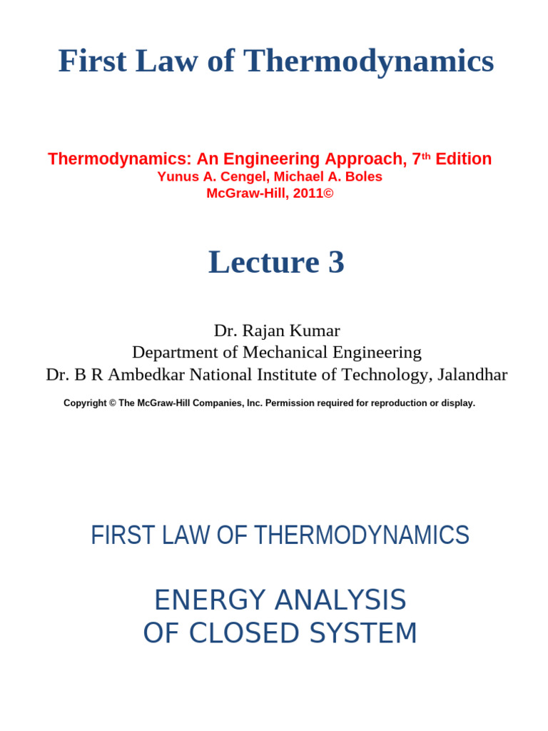 Lecture 4 | PDF | Heat | Temperature