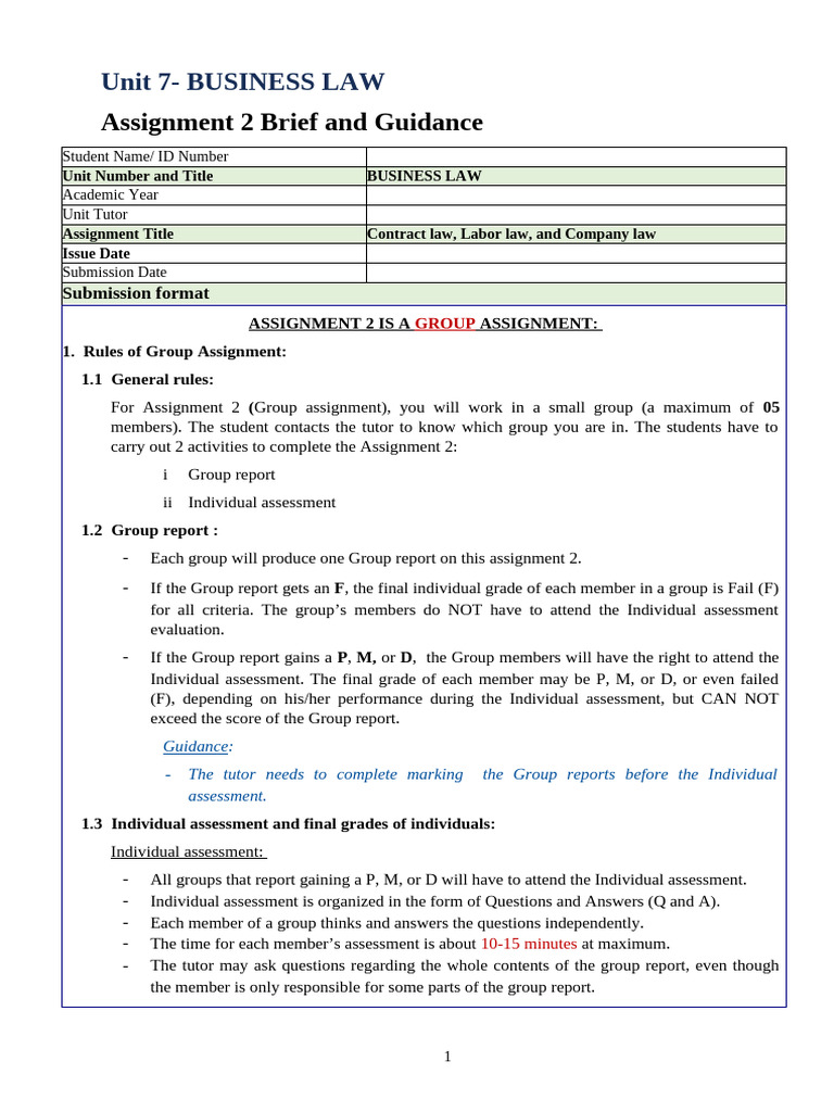 736 - Assignment GUIDANCE 2 Student | PDF | Alternative Dispute ...