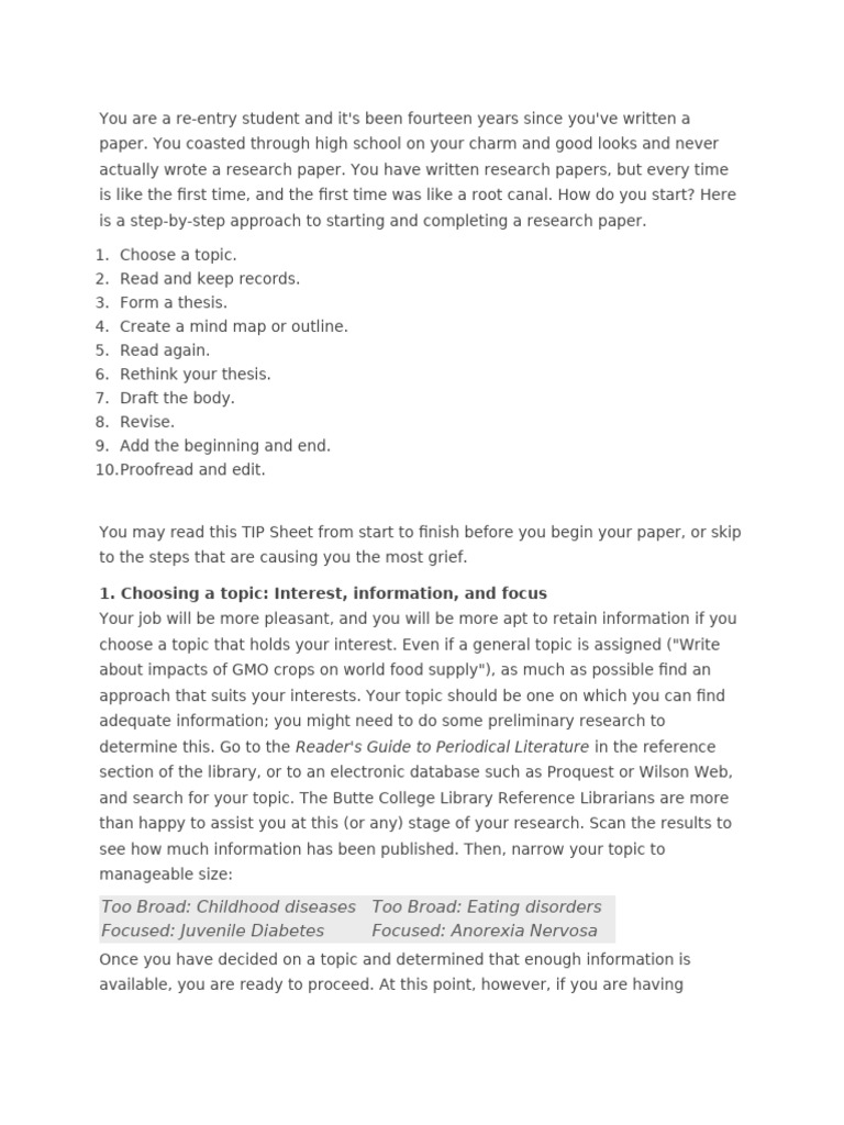 Step-by-Step Guide to Writing Papers | PDF | Essays | Citation