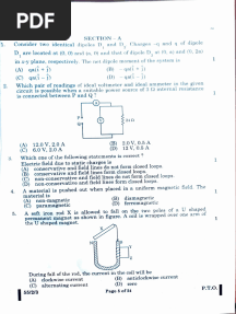 cbse class 12 physics question paper