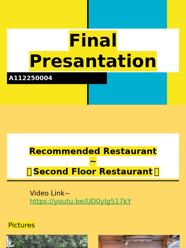 Final Presantation | PDF