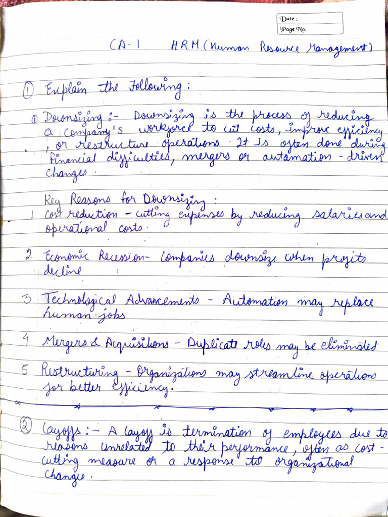 2024BCH1034 Nitin Mishra CA1 HRM SEM2 SECTION-B | PDF