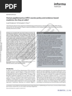 Annals of Medicine - HPV Vaccine