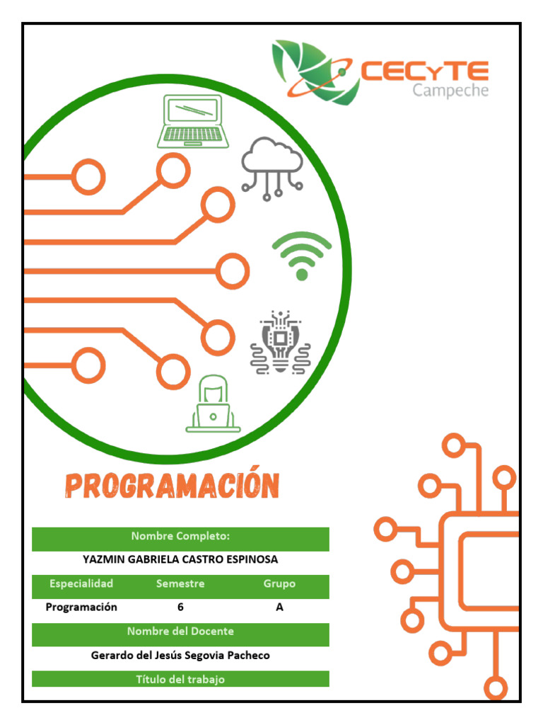 Portada Programacion | PDF