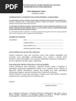 Orvosi Igazolas Minta | PDF