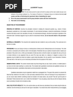 Post-Laboratory Report Writing Guide | PDF | Experiment | Data