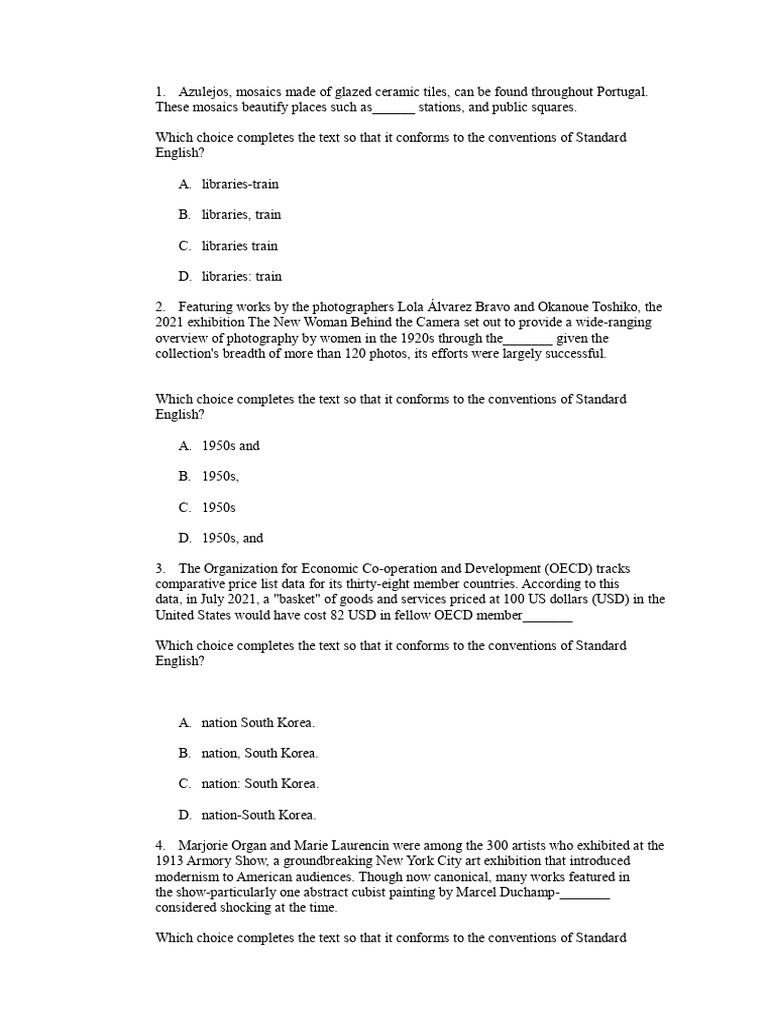 Citizenship Test Reading & Writing Guide | PDF