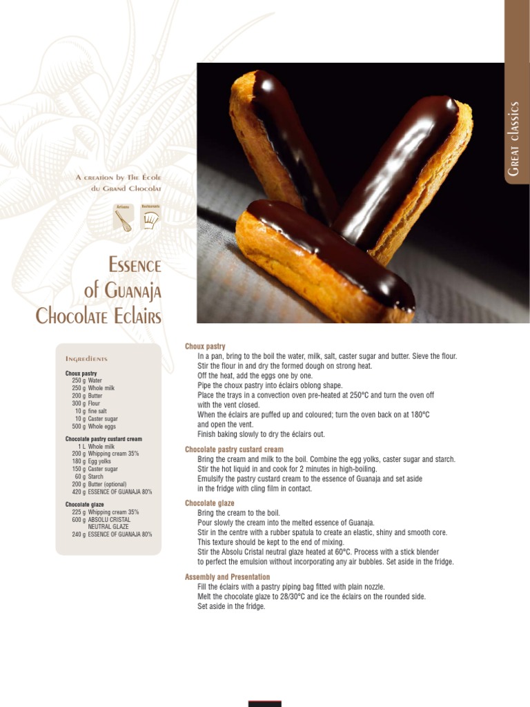 Eclair en | PDF | Cooking, Food & Wine