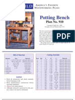 Potting Bench