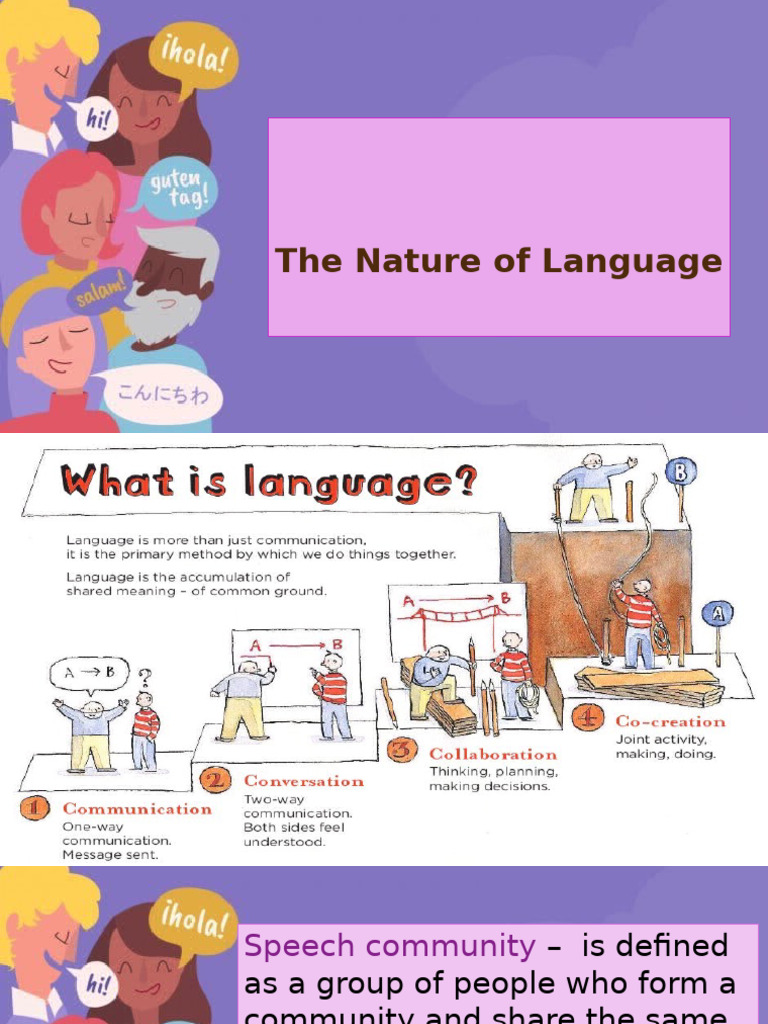 Lesson 1. The Nature of Language | PDF