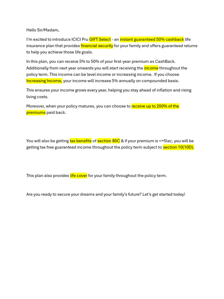 Gift Select Feb Script | PDF