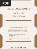 Indian Government Hierarchy Overview | PDF