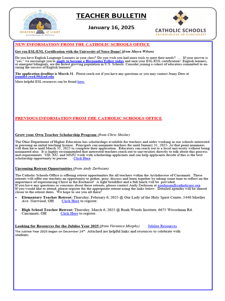 TB-1-16-2025 | PDF | English As A Second Or Foreign Language | Teachers