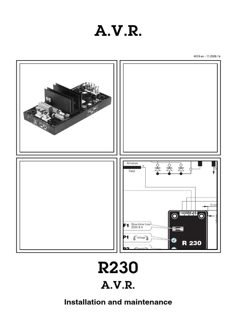 319-5856+avrr230 English | PDF | Electrical Engineering | Electricity