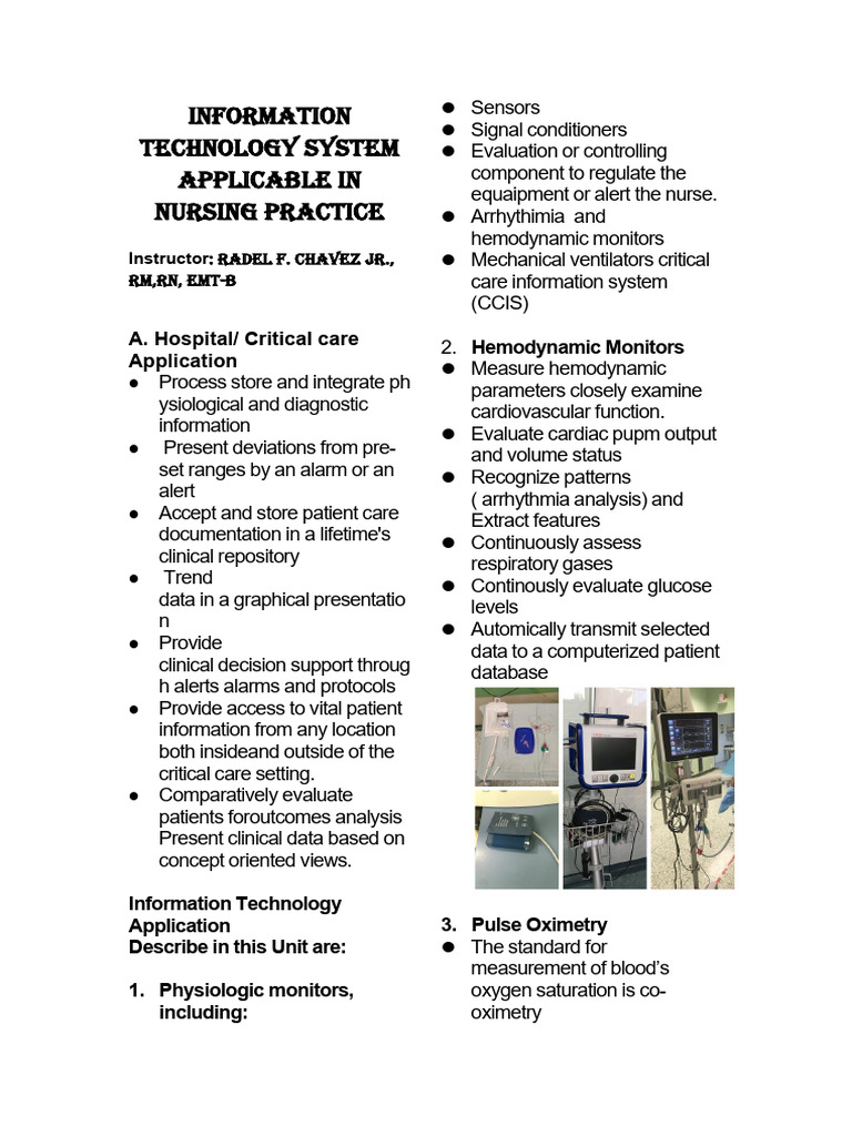 Nursing Informatics Applications Overview | PDF | Health Informatics ...