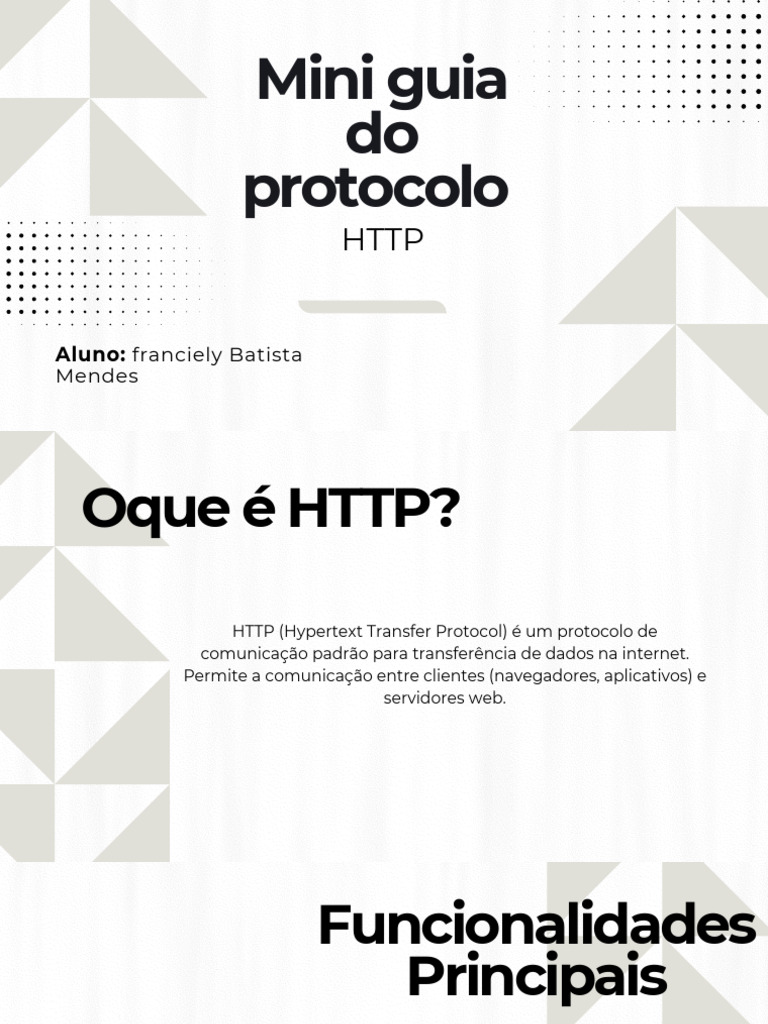 Guia Completo sobre Protocolo HTTP | PDF | Tecnologia da Informação ...