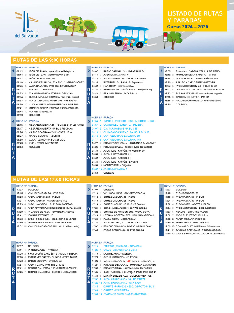 Rutas 24-25 | PDF