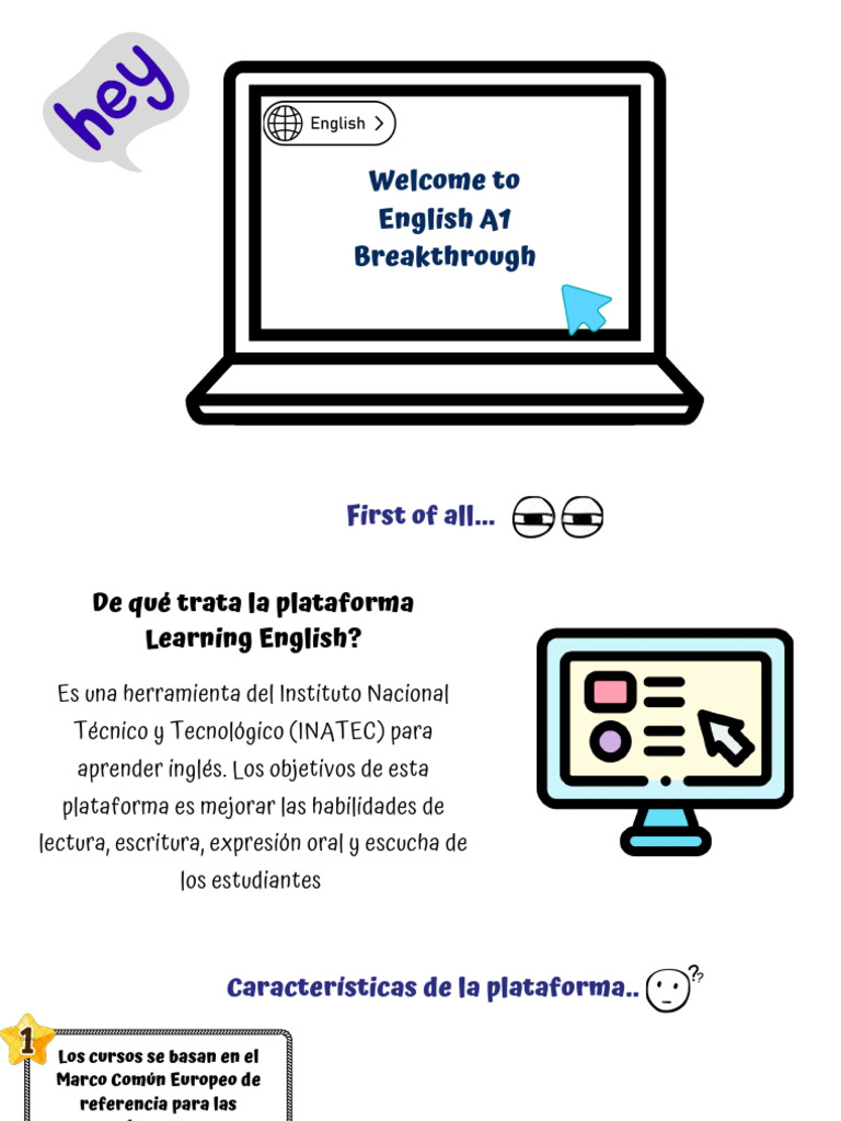 Plataforma Learning English A1 | PDF | Aprendizaje | Comunicación humana