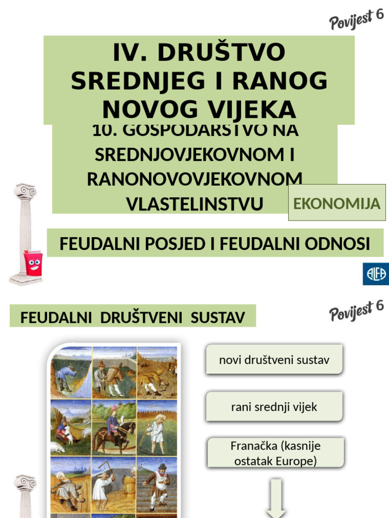 Feudalni Posjed I Feudalni Odnosi | PDF