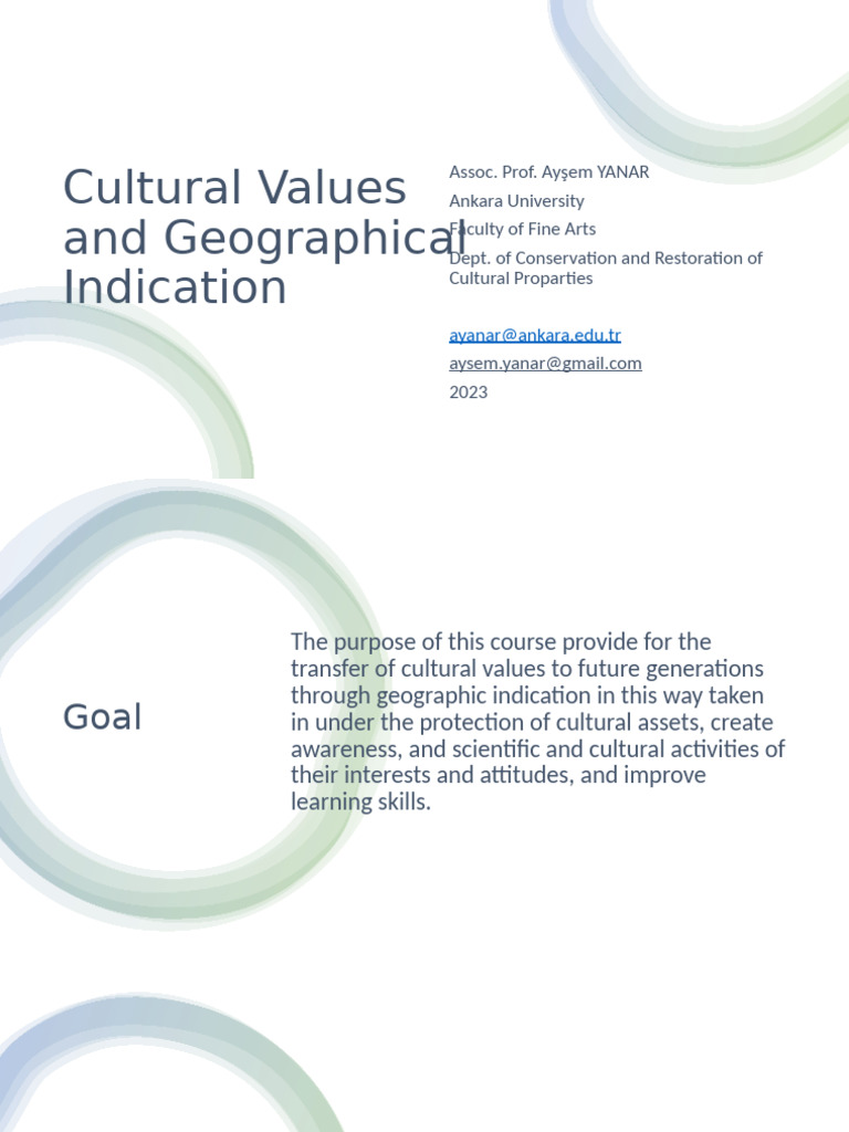 Geographical Indications and Cultural Heritage | PDF | Carpet