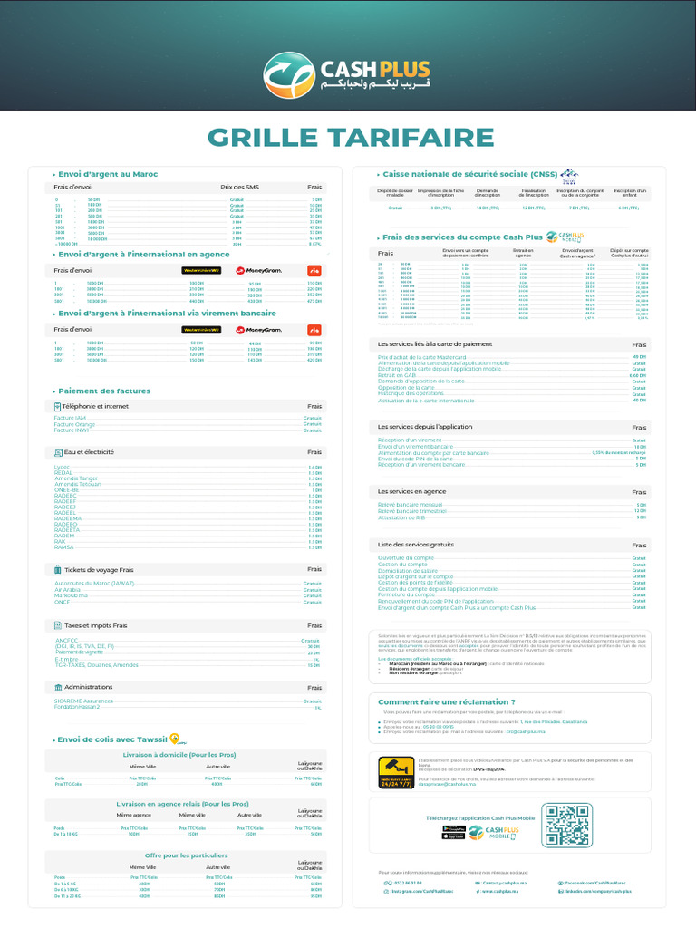 tarifs-cash-plus-maroc-2025-pdf-facture-secteurs-du-service