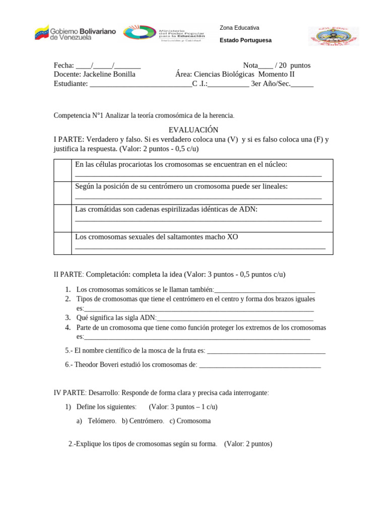prueba-de-montiel-y-brenda-sobre-20-puntos-pdf-cromosoma-biolog-a