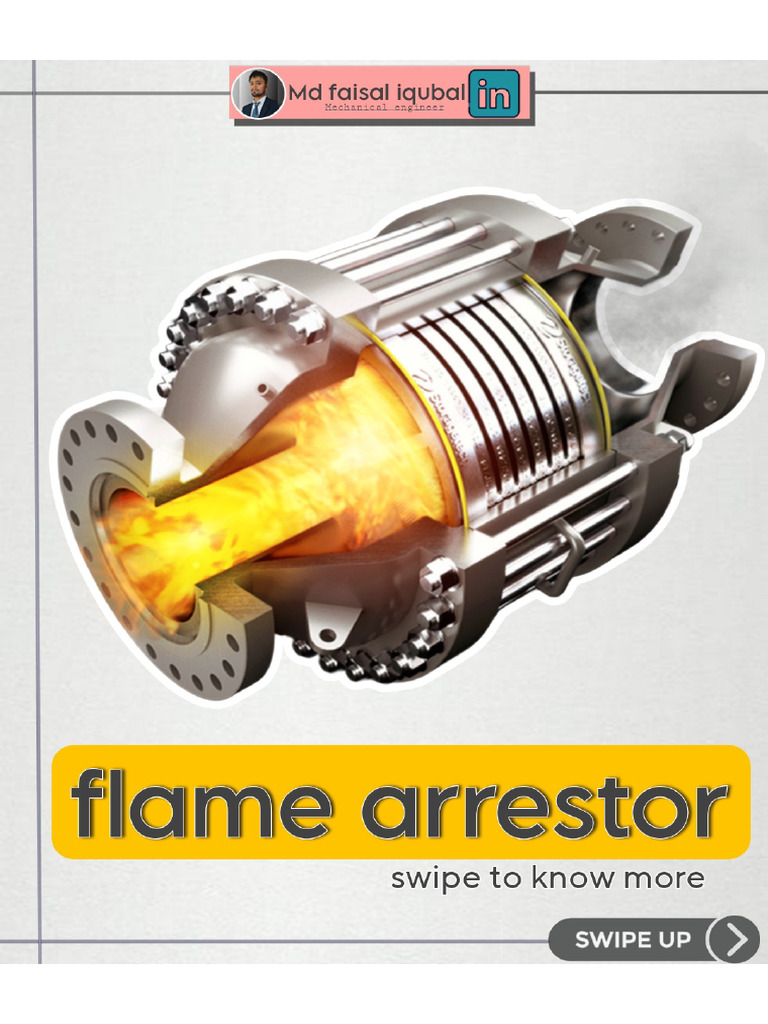 Flame Arrestors Explained - A Detailed Guide For Industrial | PDF