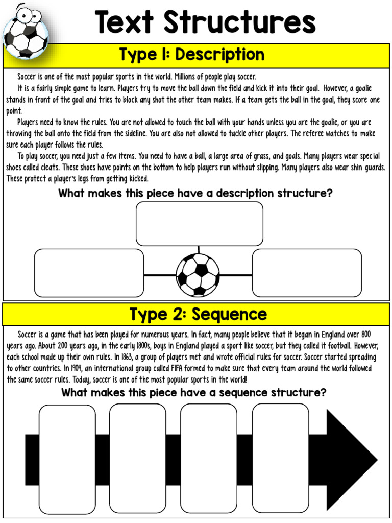 Understanding Soccer Text Structures | PDF | Association Football ...