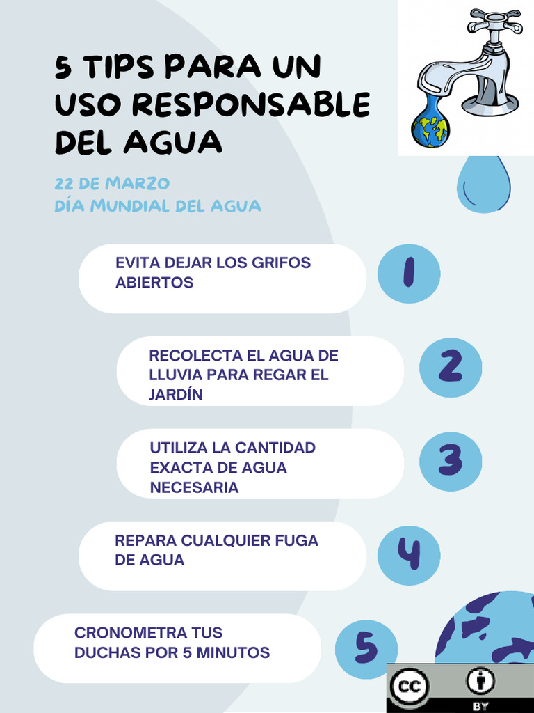 Consejos para Uso Responsable del Agua | PDF