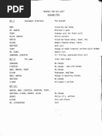 Master Prop List Template for Theatre | PDF