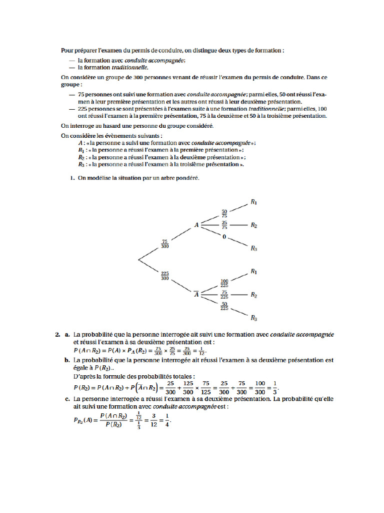 Entrainements Probas Binomiale Corrigés | PDF