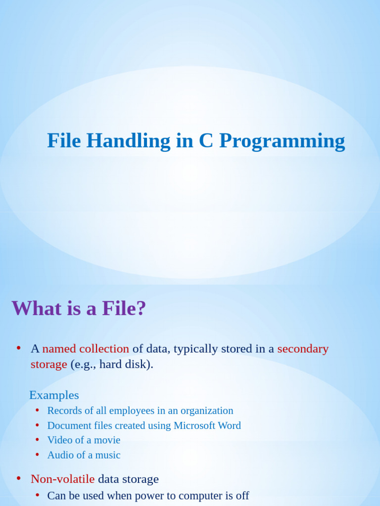 14 File Handling in C | PDF | Pointer (Computer Programming) | Computer ...