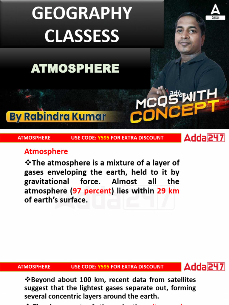 Atmosphere | PDF | Atmosphere | Atmosphere Of Earth