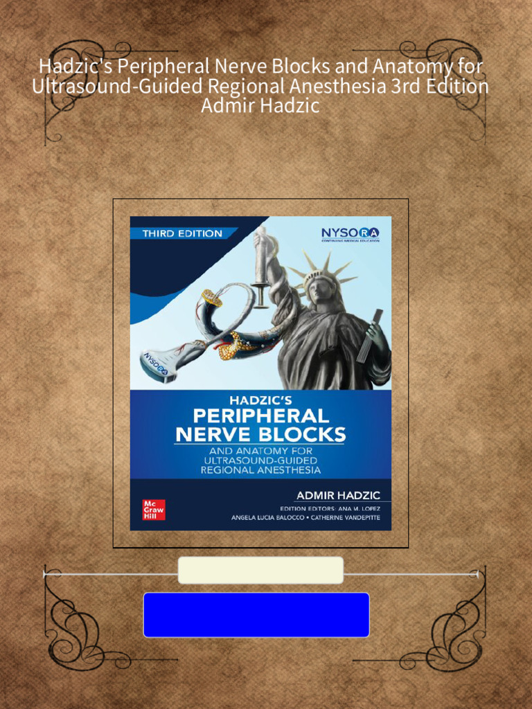 Hadzic's Peripheral Nerve Blocks 第二版