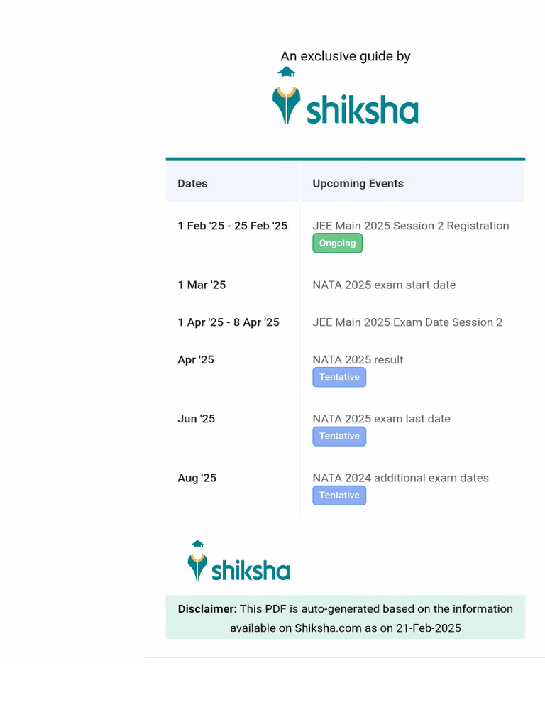 Dates PDF | PDF