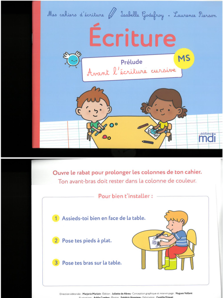 MDI - Ecriture MS - Avant L'écriture Cursive | PDF