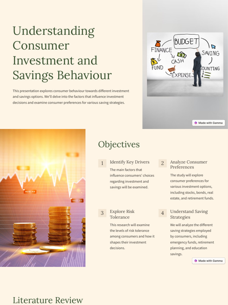 Consumer Investment Behavior Insights | PDF | Behavioral Economics ...