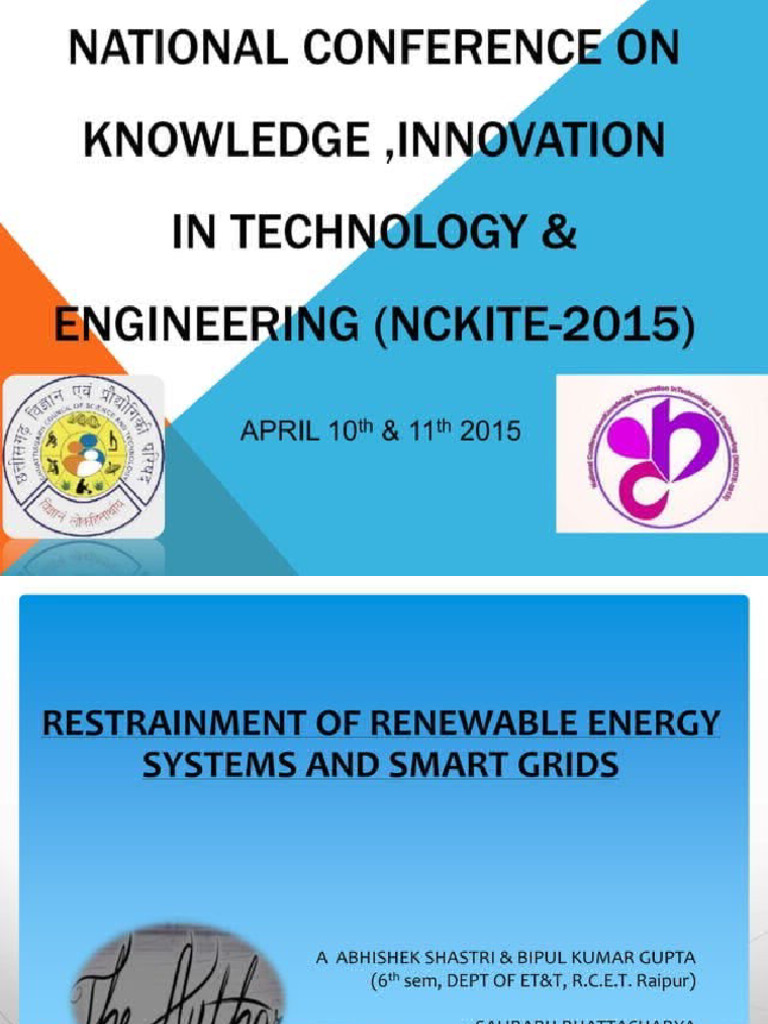 Renewable Energy Systems and Smart Grids | PDF