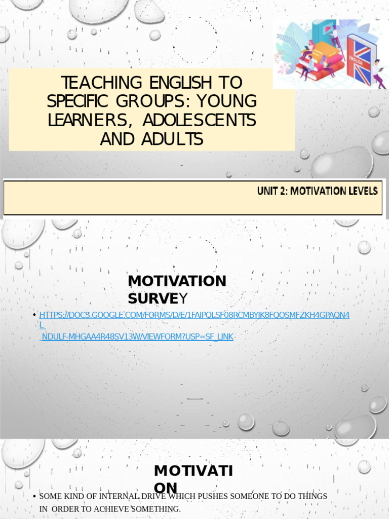 Young Learners' Motivation Strategies | PDF | Motivational | Motivation