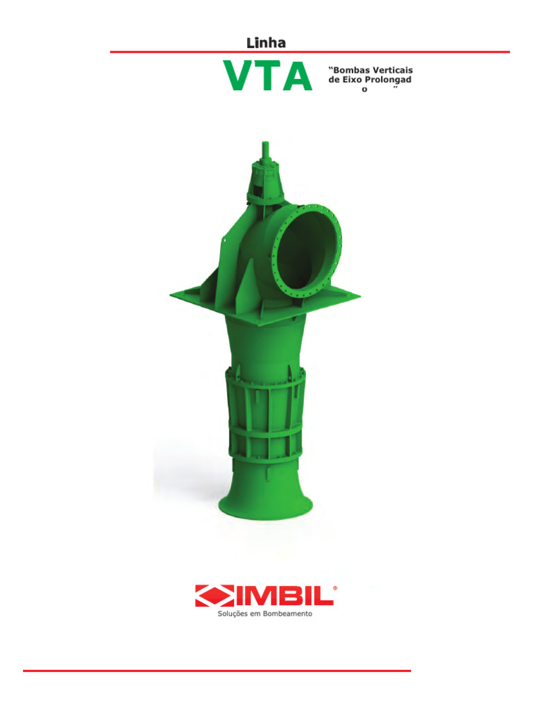 Bombas Verticais de Fluxo Axial | PDF