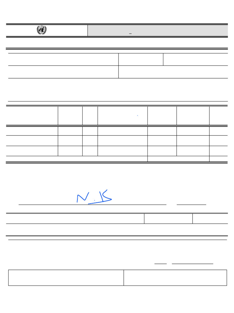 UN Beneficiary Designation Form | PDF | Justice | Crime & Violence