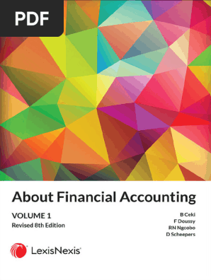 About Financial Accounting Volume 1 - Revised 8th Ed (Ceki) (Z