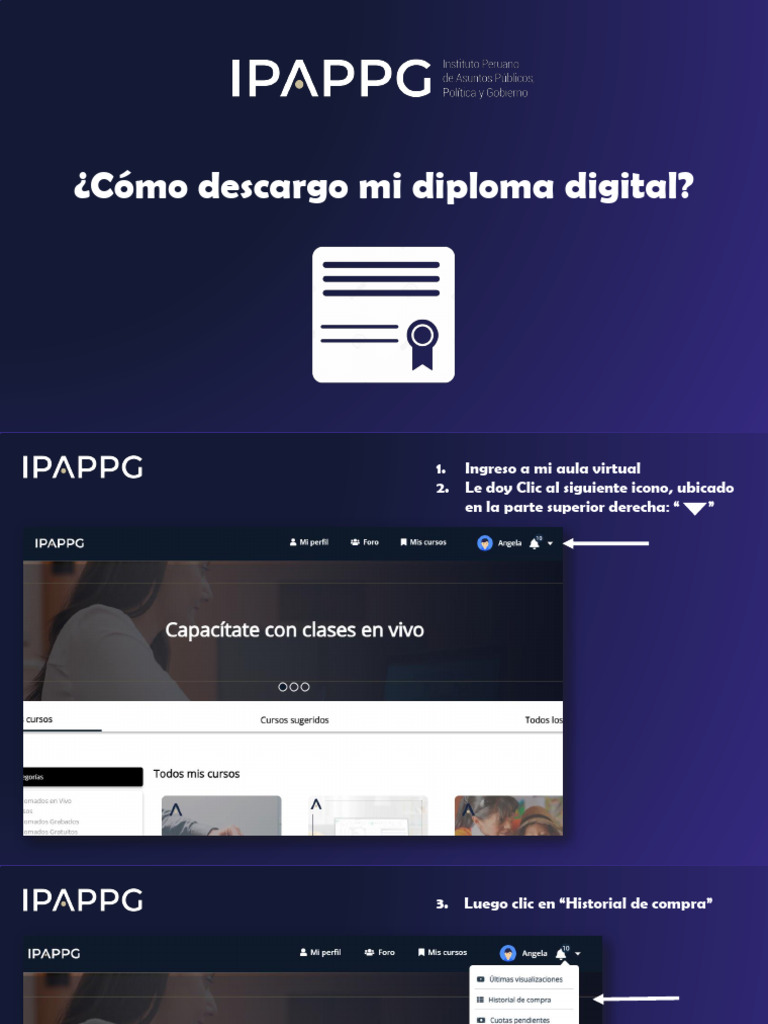 Como Descargo Mi Diploma Digital Pdf