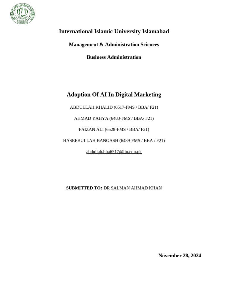 adoption-of-ai-in-digital-marketing-1-pdf-artificial-intelligence