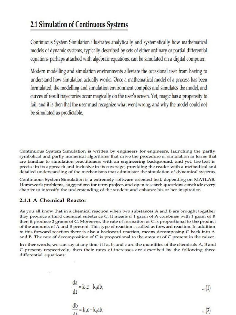 Chemical Reactor Pdf