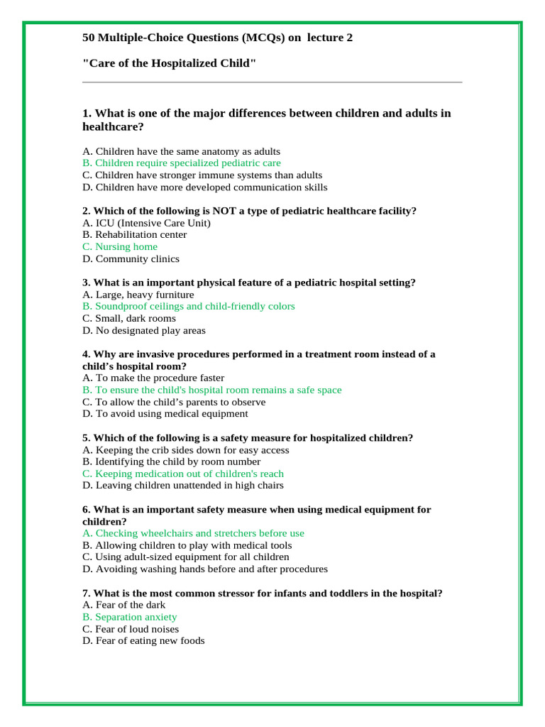 QLe 2 | PDF | Infants | Sibling
